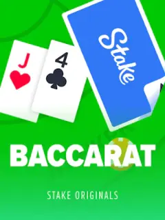Baccarat by Stake Originals, in-house game in the Stake lobby