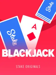 Blackjack by Stake Originals, in-house game in the Stake lobby