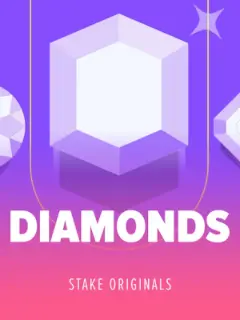 Diamonds by Stake Originals, in-house game in the Stake lobby