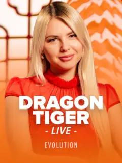 Dragon Tiger by Evolution, live table in the Stake lobby