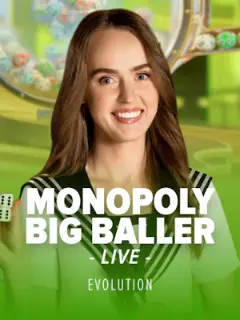 MONOPOLY Big Baller by Evolution, live table in the Stake lobby