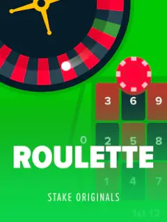 Roulette by Stake Originals, in-house game in the Stake lobby